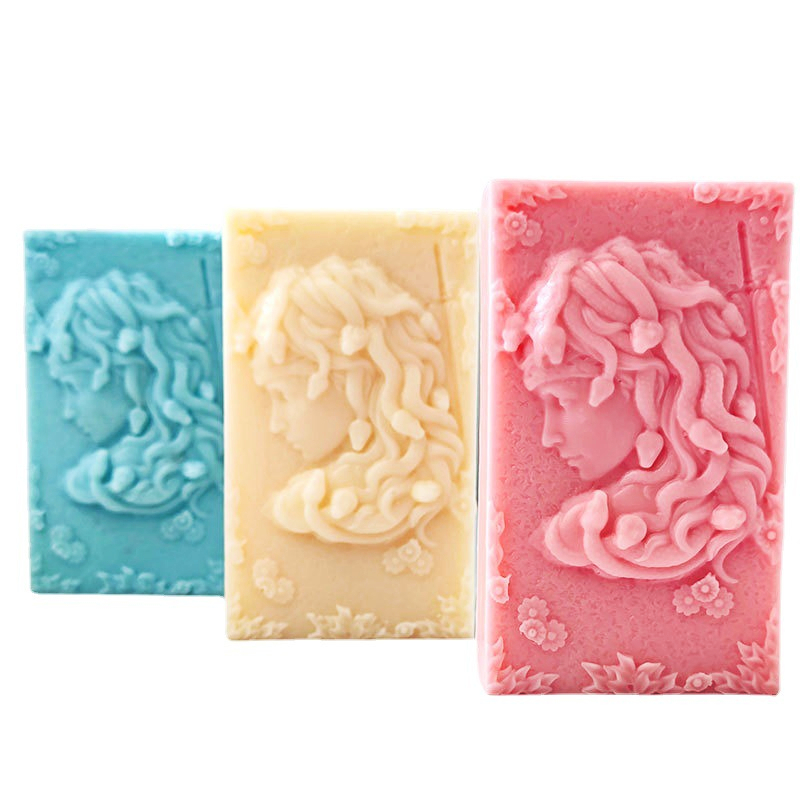 Soap Making Queen - Flower Goddess Silicone Soap Mold DIY