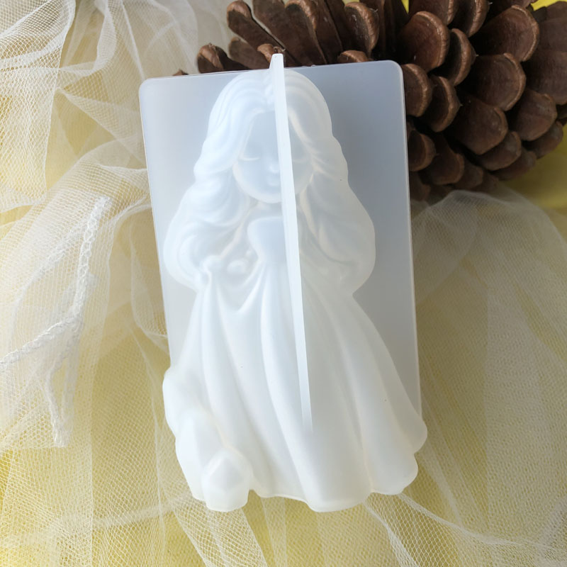 Soap Making Workshop - 3D Cute Princess Silicone Candle Mould