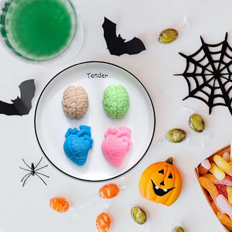 Soap Making Instructions - Human Brain And Heart Silicone Molds