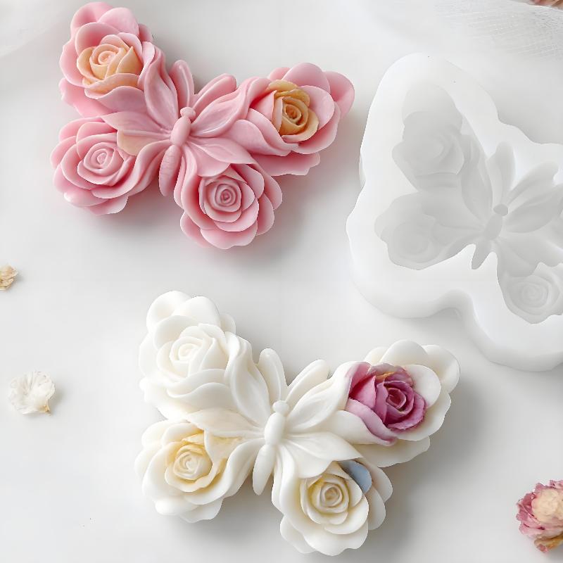 Soap Making Workshop - DIY Rose Butterfly Form Silicone Mold