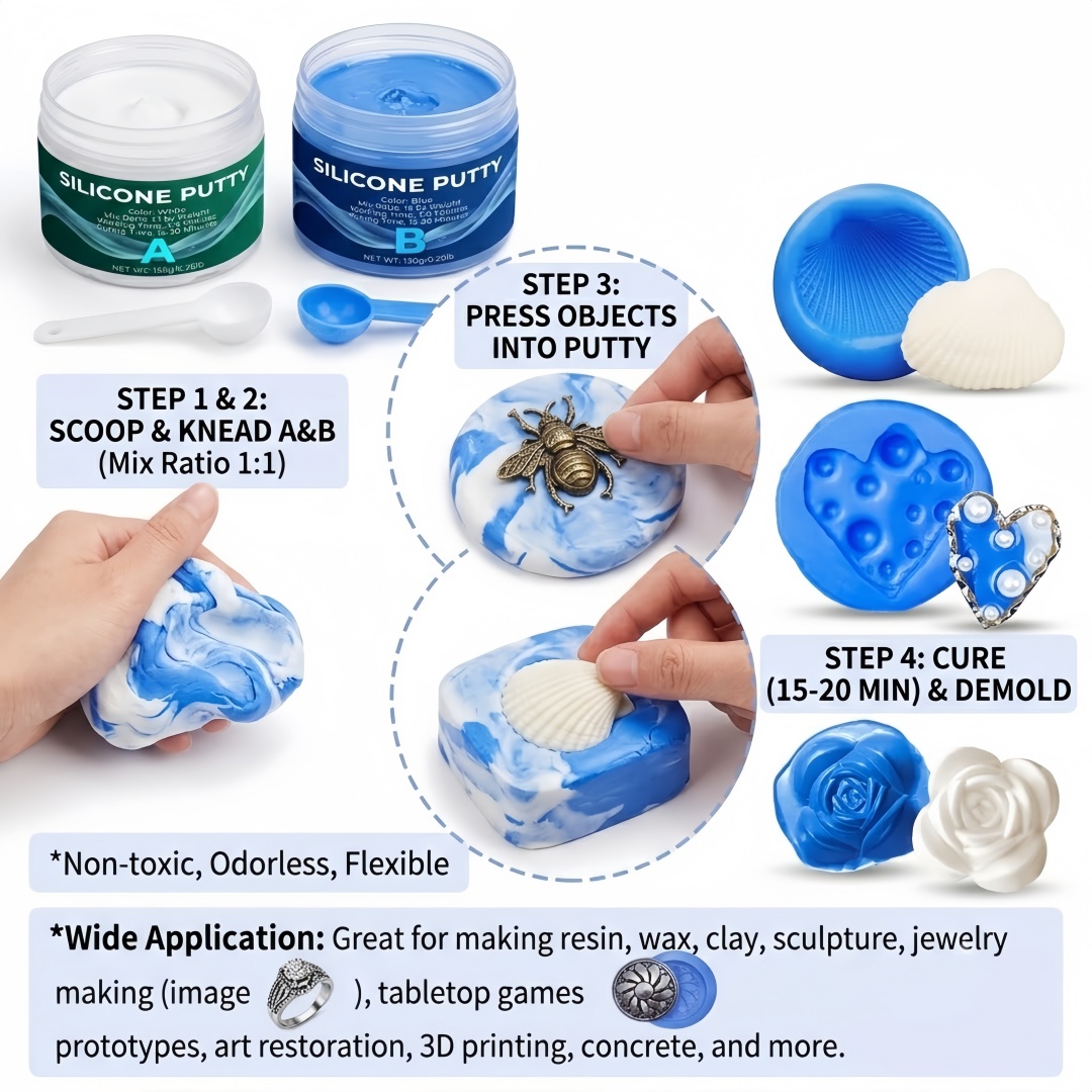 Silicone Putty Mold Making Sup - Soap Making Workshop review and price