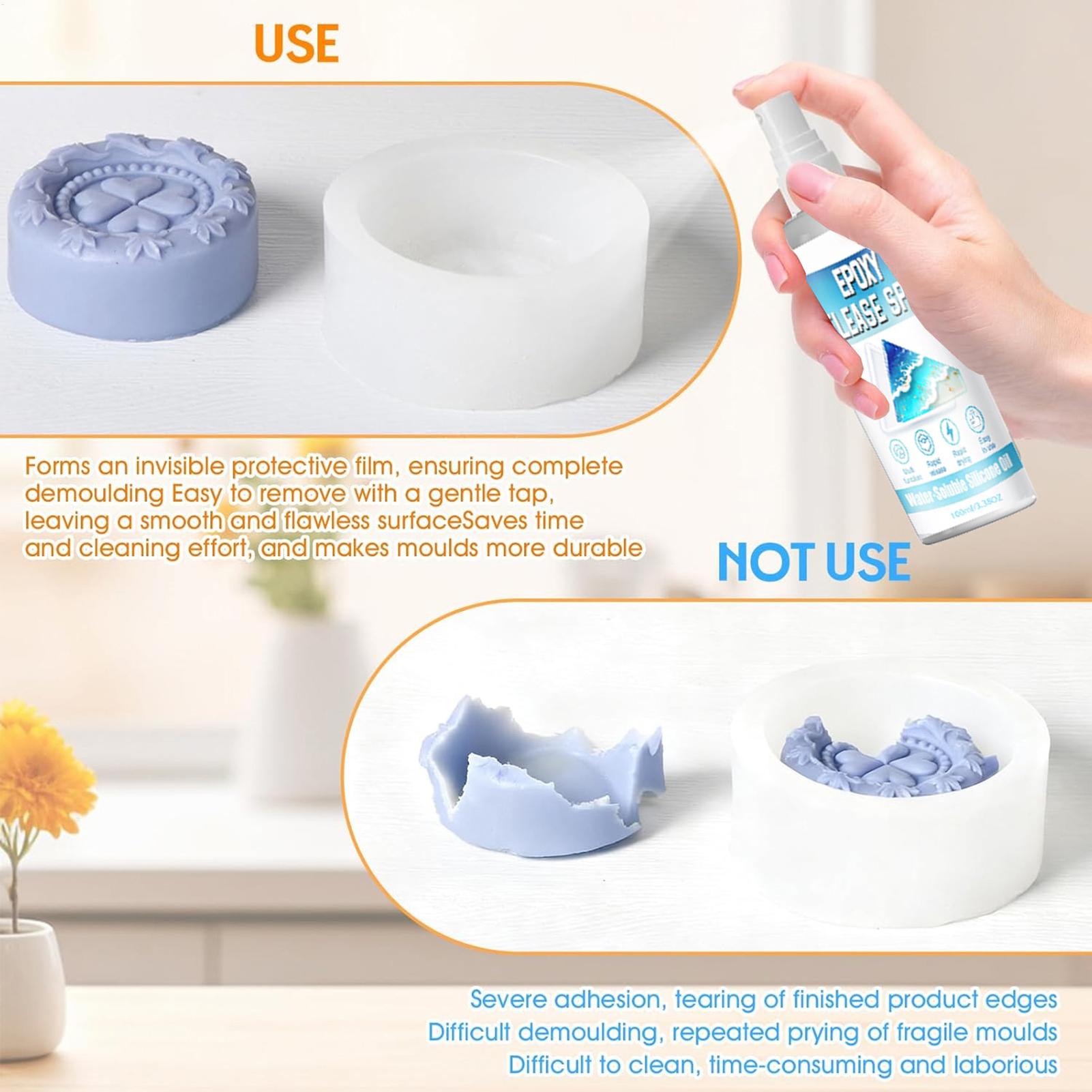 100ml Silicone Release Spray E - Soap Making Workshop review and price