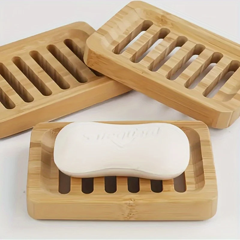Bamboo Case Tray Wooden Preven - Soap Dish Draining review and price