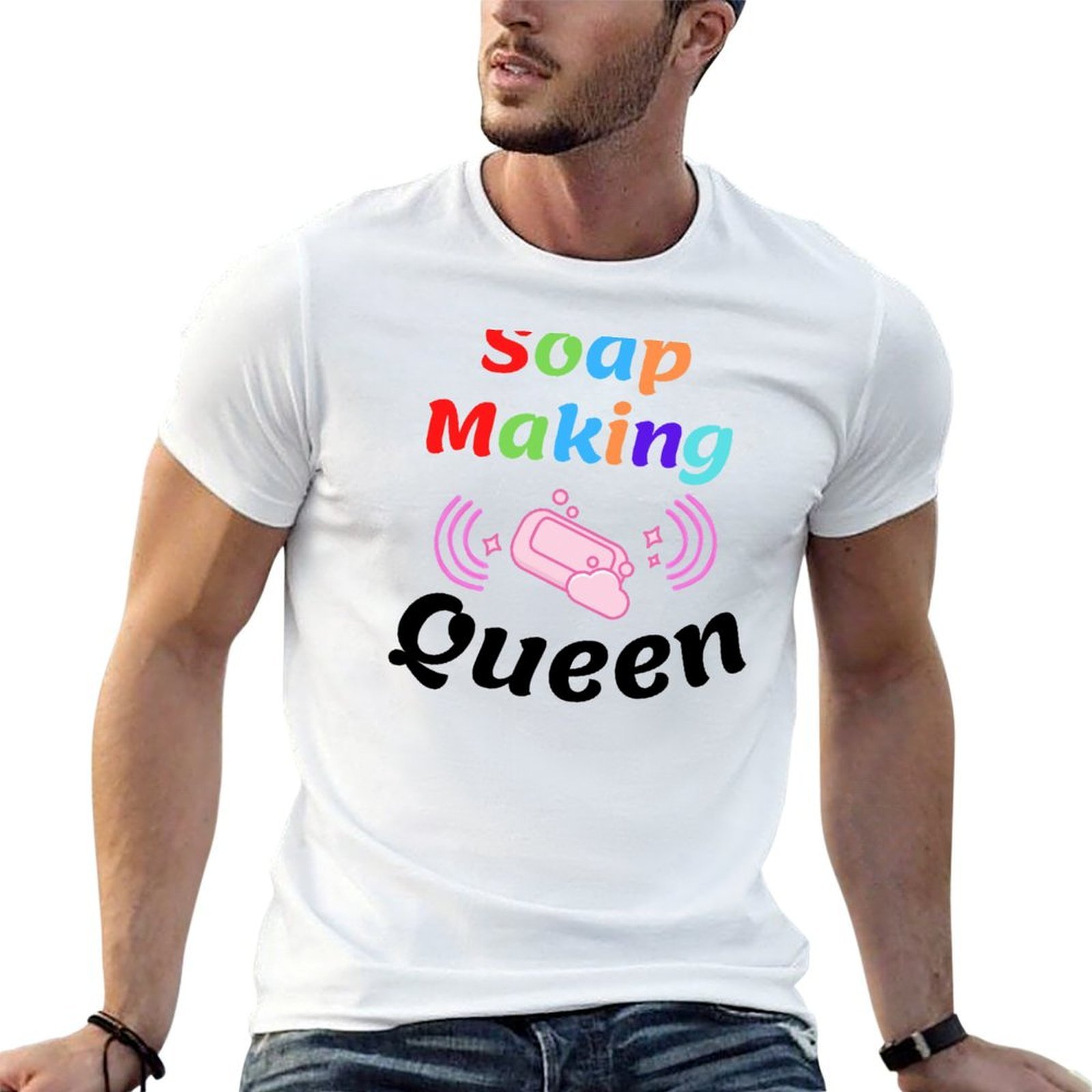 Soap Making Queen funny T-Shir - Soap Making Queen review and price