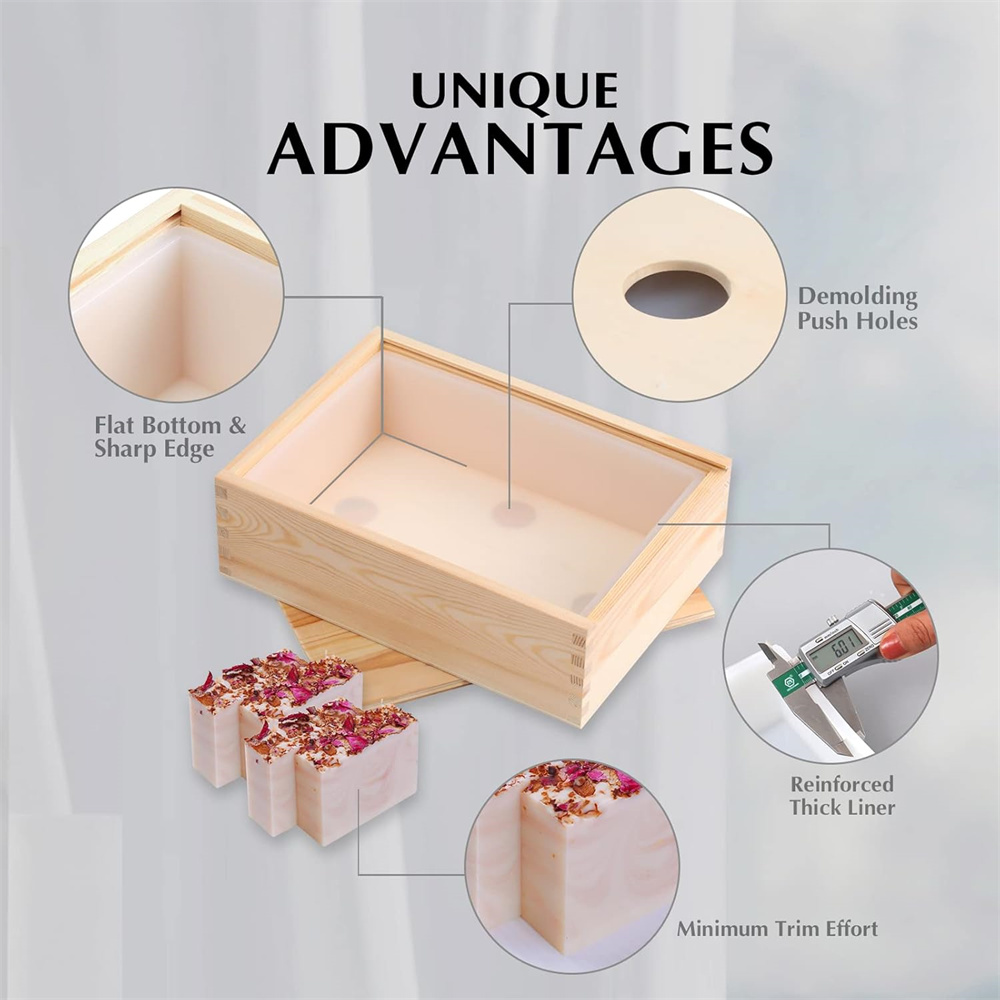 Large Soap Molds Rectangle Sil - Soap Making Instructions review and price