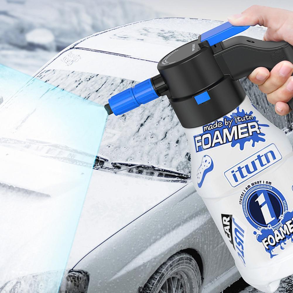 Electric Foam Sprayer for Car  - Soap Making Machine review and price