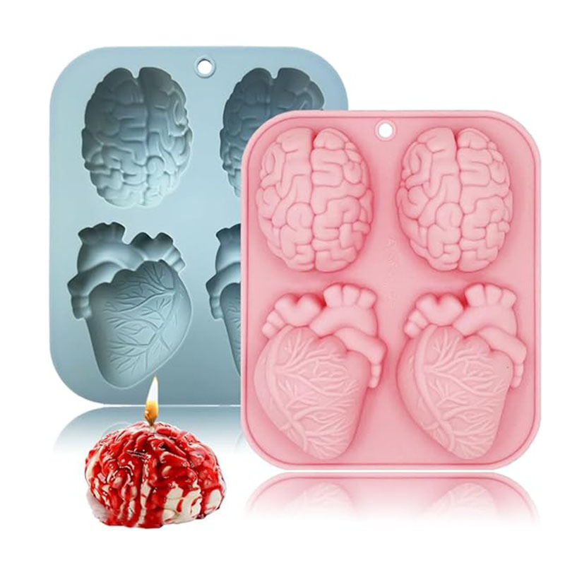 Human Brain And Heart Silicone - Soap Making Instructions review and price
