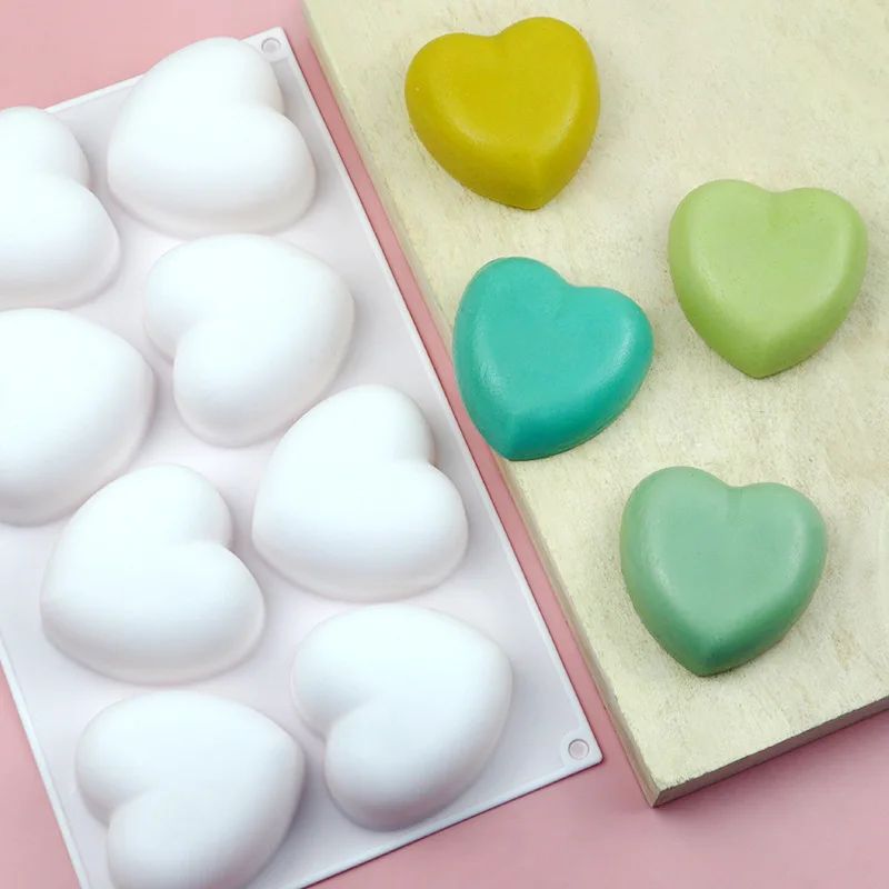 Love Heart Silicone Soap Mold  - Soap Making Instructions review and price