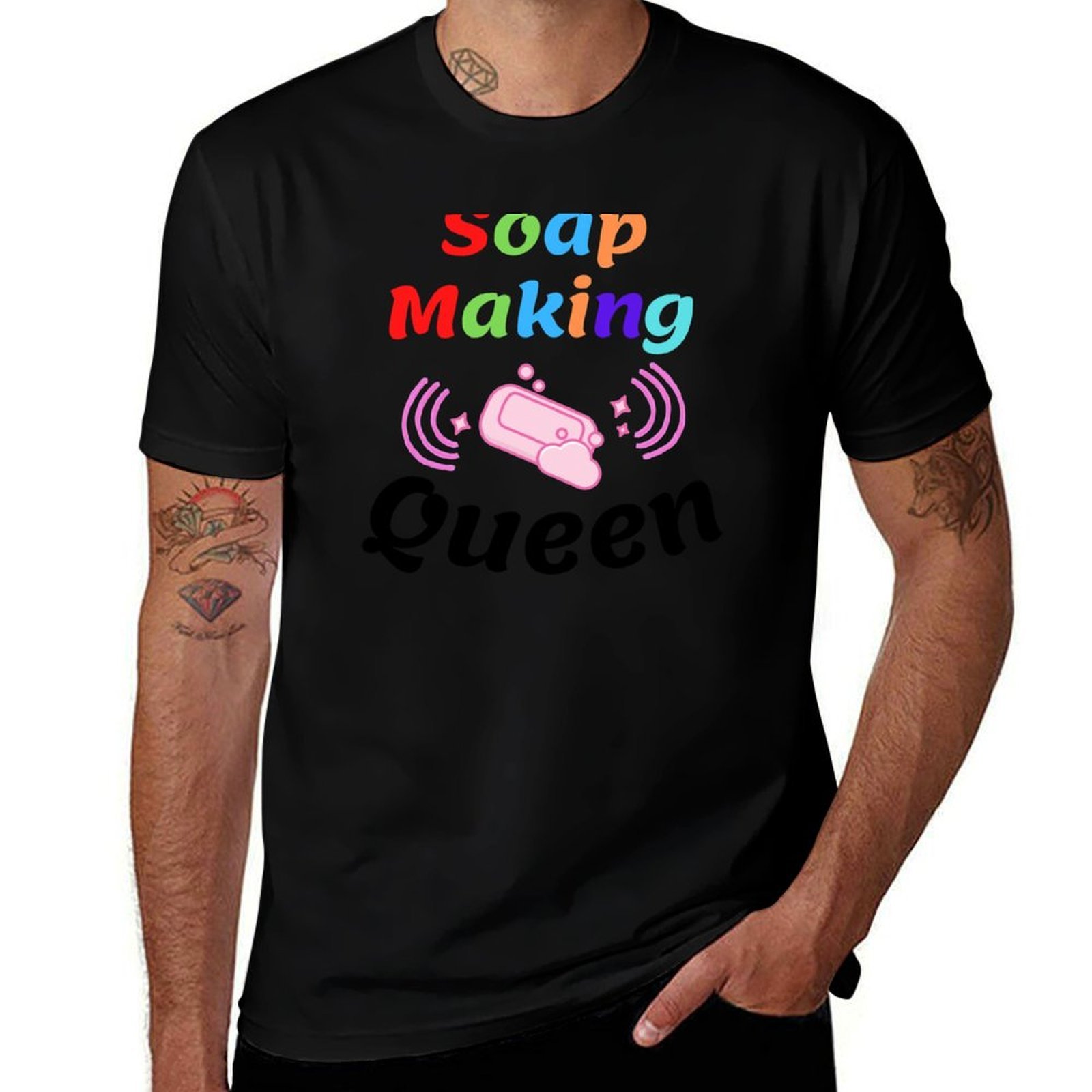Soap Making Queen funny T-Shir - Soap Making Queen review and price