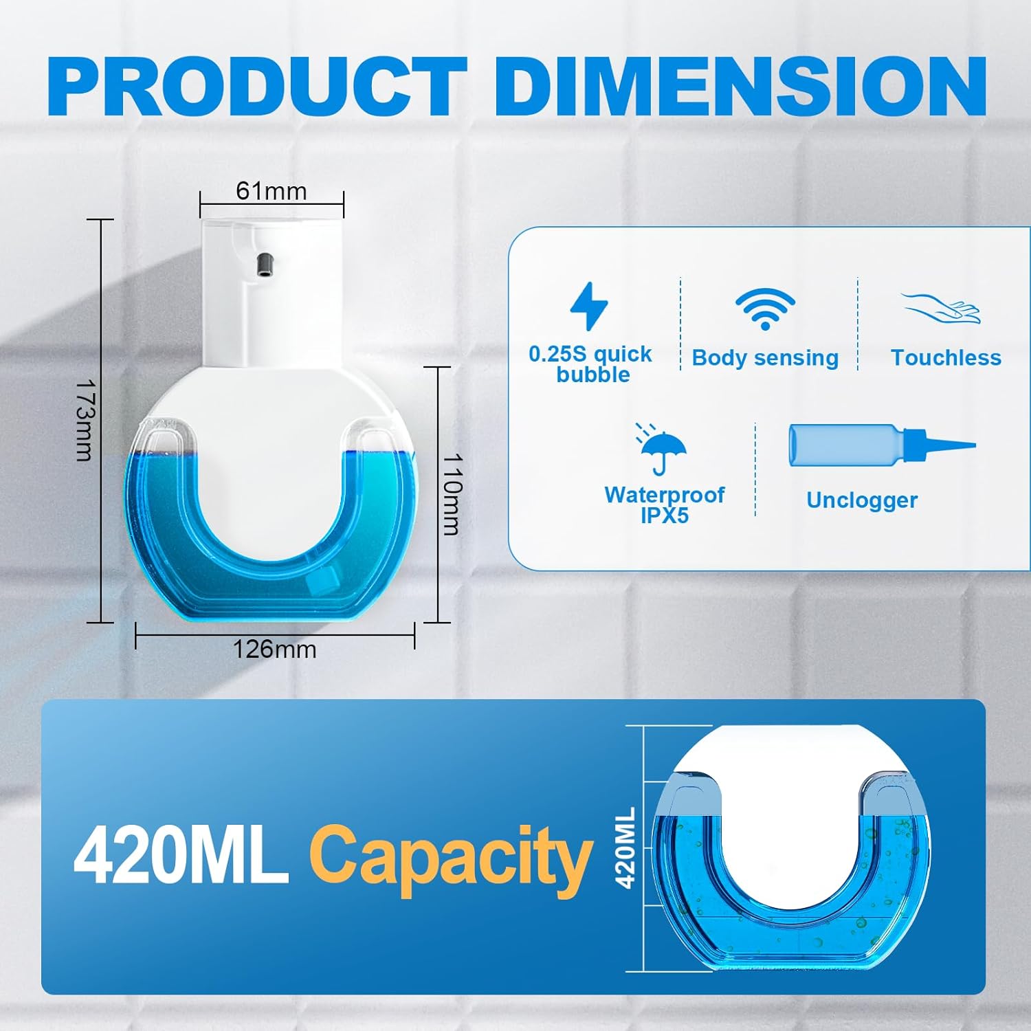 420ML Large Capacity Touchless - Soap Making Machine review and price