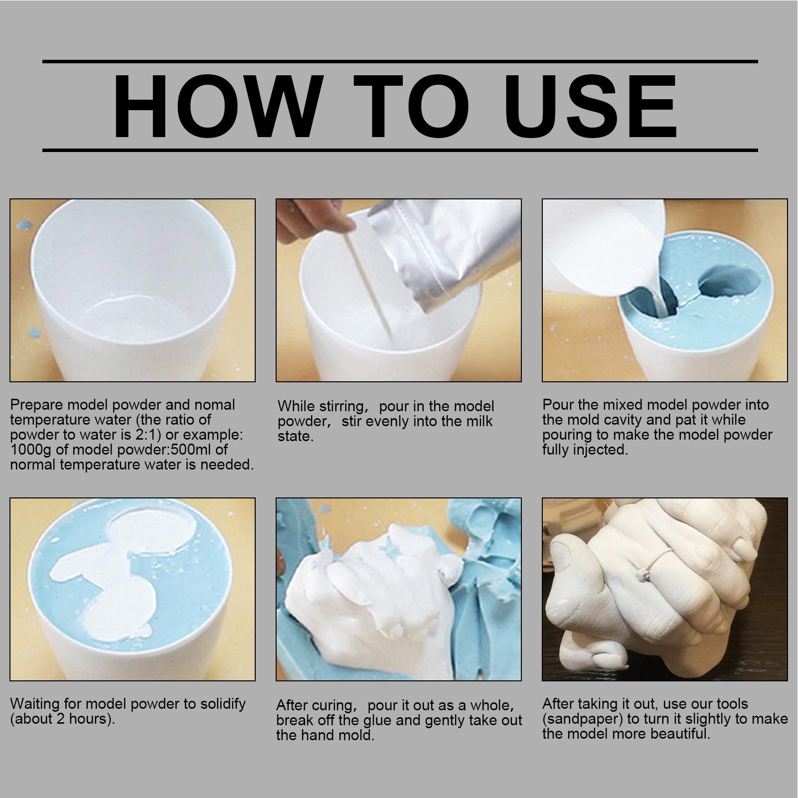 Baby Hand And Foot Casting Kit - Soap Making Instructions review and price