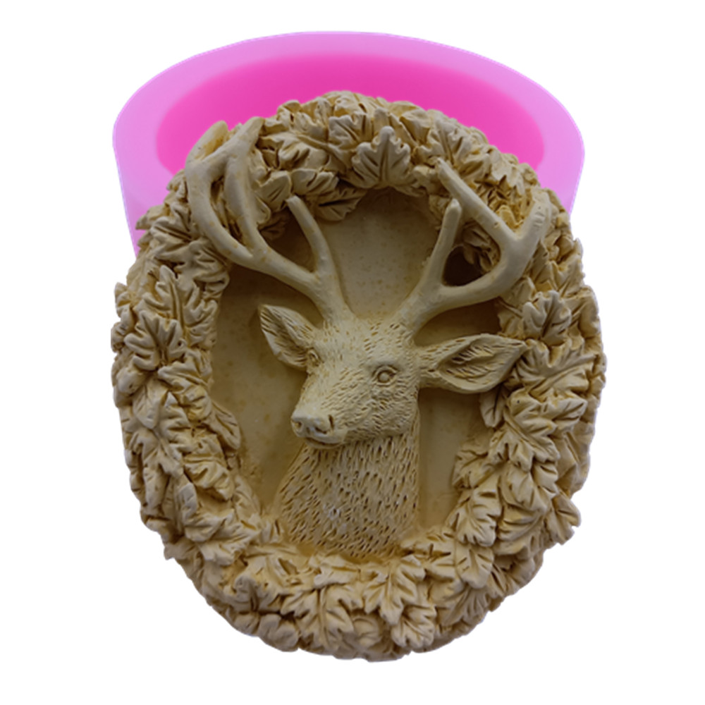 Deer Design Soap Silicone Mold - Soap Making Instructions review and price