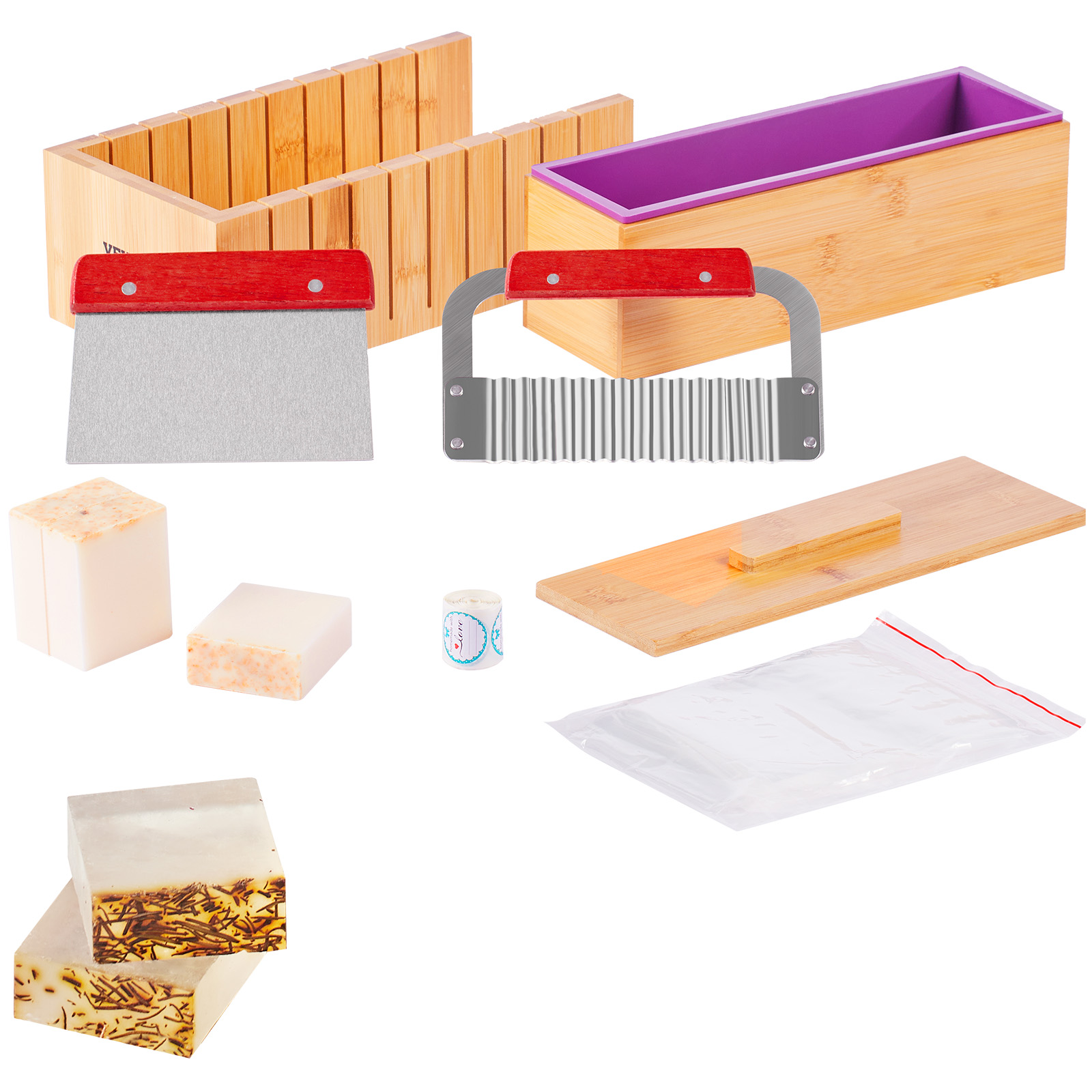 VEVOR Soap Making Kit Bamboo C - Soap Making Instructions review and price