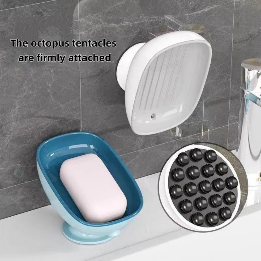 1pc Super Suction Cup Bathroom - Soap Dish Draining review and price