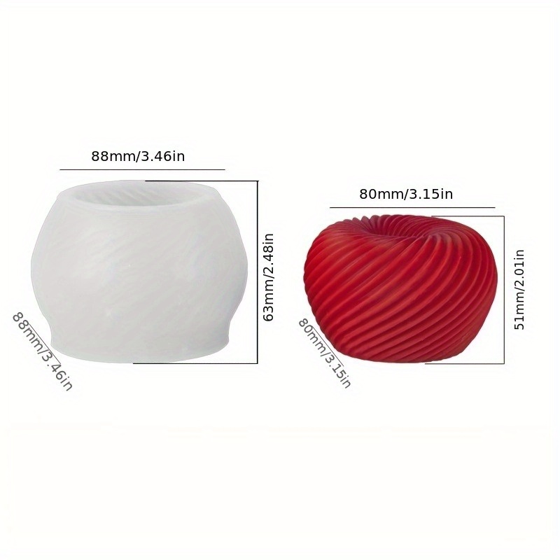 A trendy red apple silicone mo - Soap Making Workshop review and price