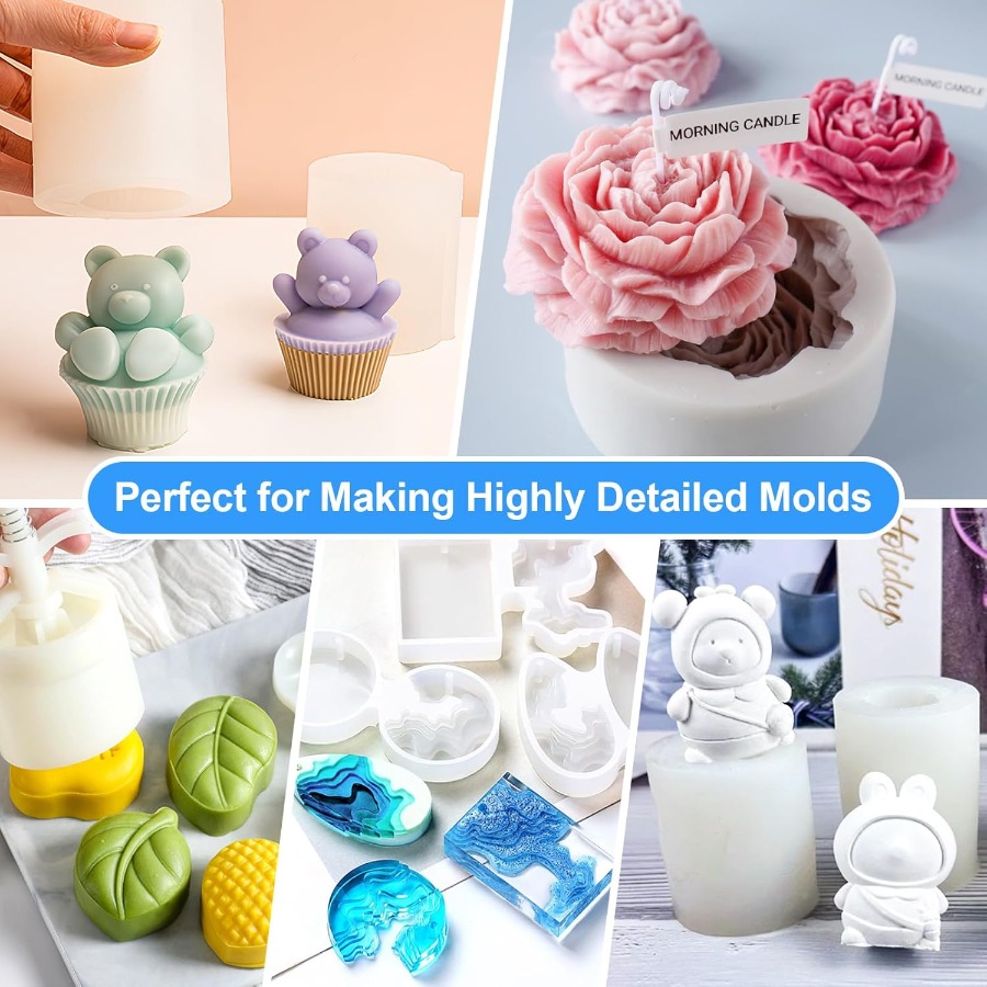 Silicone Mold Making Kit, 38.8 - Soap Making Workshop review and price